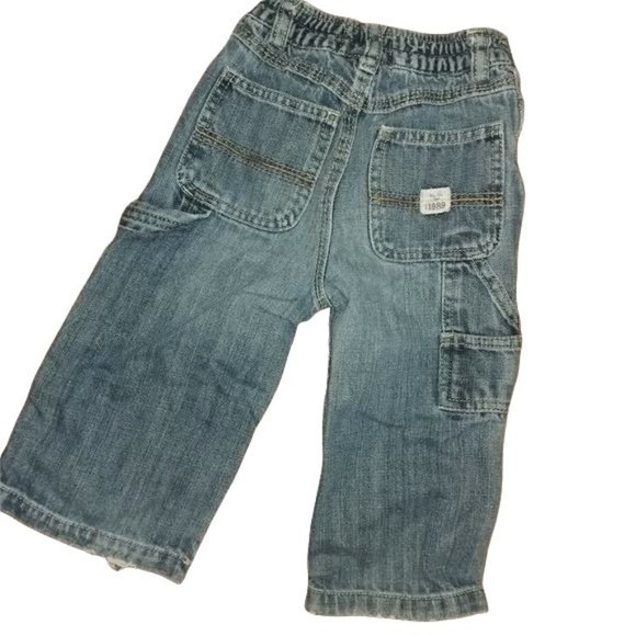 Carter's The Children's Place Fleece Woodland Creature Sweater Jeans Bundle Baby - Picture 5 of 11